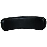 UW81611    Seat Back---Black Vinyl---Steel Back